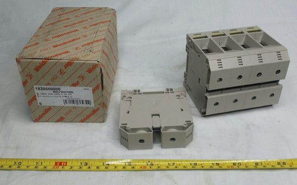 5 WEIDMULLER, 1820550000, DIN Terminal Block, WDU 95N/120N, SKBAWA-B039