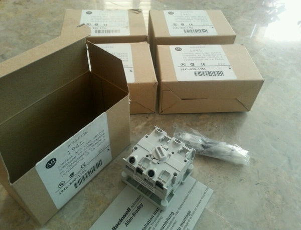 (Lot of 5) Allen Bradley 194L-E20-1751 Control and Load Switch, SKBAWA-B034
