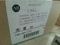 (Lot of 5) Allen Bradley 194L-E20-1751 Control and Load Switch, SKBAWA-B034