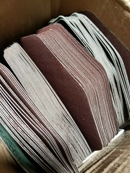Box of 90 3M Fibre Disc 381C OCT - G120 / 9 1/8in × 7/8in, SKBAWA-B521