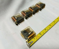 Lot of 5 American Zettler AZ431-08-10L 26VDC Mini Socket Electromechanical Relay