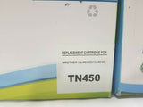 Lot of 2 Fusion Premium Cartridge - Replacement for Brother TN450, SKBAWA-nnnn