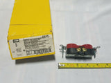 10pcs HUBBELL COM/iND GRADE DULEX RECEPTACLE - 5362R Red 20A, SKBAWA-B020
