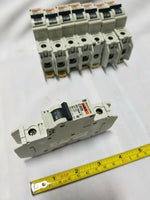 Lot of 8 Merlin Gerin Multi9 C60N - 6A Type C guaranteed function, SKBAWA-s023