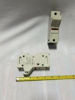 Lot of 5 Ferraz Shawmut ultrasafe 1 pole fuse holder - Jclass fuse, SKBAWA-000