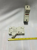 Lot of 5 Ferraz Shawmut ultrasafe 1 pole fuse holder - Jclass fuse, SKBAWA-000