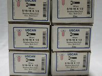 Lot of 600 USCAN 5/16-18 x 1/2" ZINC Hex Head Bolts GR:2, SKBAWA-B523