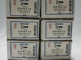 Lot of 600 USCAN 5/16-18 x 1/2" ZINC Hex Head Bolts GR:2, SKBAWA-B523