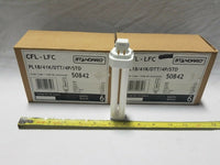 Lot of 12 Standard CFL-LFC PL18/41K/DTT/ 4P/STD Fluorescent Lamp, SKBAWA-B024