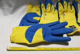 (6prs) Sperian KV300-L W/ DuPont Kevlar 500 - Yellow & Blue, SKBAWA-b119