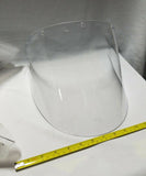 Lot of 6 Fibre-Metal by Honeywell 4199CL Face shield Window, Clear, SKBAWA-000