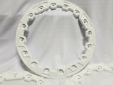 1 Polaris OEM Billet Beadlock Rings White r 5" Rims RZR 1522240-133, SKBAWA-b096
