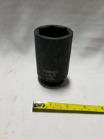 1/2" DR. X 1-5/8" DEEP IMPACT SOCKET 6 POINT SKT CR-MO MATERIAL, SKBAWA-B513