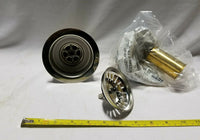 Lot of 2 Franke Kindred 1140: Stainless Strainer Assembly w/basket, SKBAWA-b087