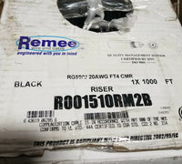 1000 ft REMEE R001510RM2B RG-59U - 20 AWG FT4 CMR, CCTV, , SKBAWA-s007