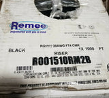 1000 ft REMEE R001510RM2B RG-59U - 20 AWG FT4 CMR, CCTV, , SKBAWA-s007