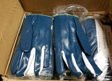 Box of 12 Dozen 144pcs)Superior Dexflex Gloves - N1MVLM Blue/ White, SKBAWA-s030