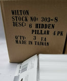 84 pcs Wilton Hidden cake Pillars - 6in. Long (21 packs x4 per Pack SKABWA-s020