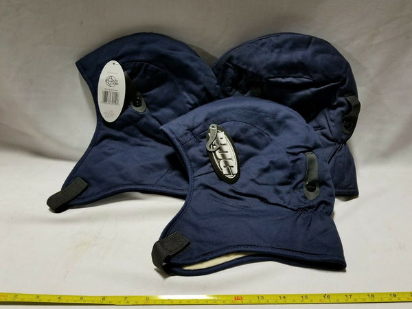 Lot of 3 Bob Dale Hard Hat liner for Winter - Navy Blue 90-0-400, SKBAWA-B055