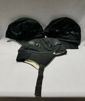 Lot of 3 Hercules Flame Retardant Hard Hat liner Winter Black 02819, SKBAWA-s034