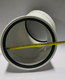 IPEX 8" PVC 45 DEGREE ELBOW GASKETED for SEWER & DRAIN Astm D3034, SKBAWA-s042