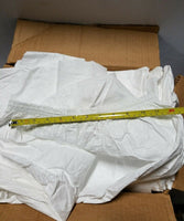 Box of 40 Large TYVEK Elastic Waist Pants- 01306 White, SKBAWA-000