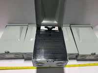 Lot of 5 Cooper Bussmann B222-60NF 60 Amp Non-Fusible Pullout Switch SKBAWA-s004