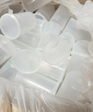 50pcs, Capitol Vial, Snap seal, Plain top, Clear 10 Oz, 300ml, SKBAWA-s034