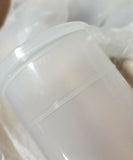 50pcs, Capitol Vial, Snap seal, Plain top, Clear 10 Oz, 300ml, SKBAWA-s034