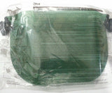 2pcs, 3M VISOR PELTOR POLYCARBONATE FACESHIELD GREEN 309304593516, SKBAWA-s026