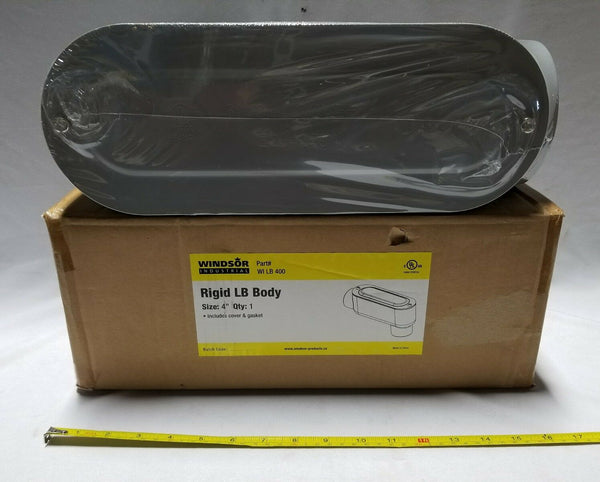 Windsor 4" Rigid LB Body w/ cover & Gasket, LB400, SKBAWA-b116