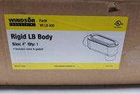 Windsor 4" Rigid LB Body w/ cover & Gasket, LB400, SKBAWA-b116