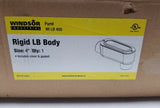 Windsor 4" Rigid LB Body w/ cover & Gasket, LB400, SKBAWA-b116