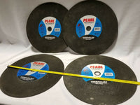 4pcs,  Pearl A36T, CW1226, Metal Abrasive Grinder 12" × 1/8×20mm , SKBAWA-c010