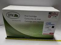 IPW Print Cartridge, Black, Replaces HP C8543X, Fits HP 9000/9050, SKBAWA-s037