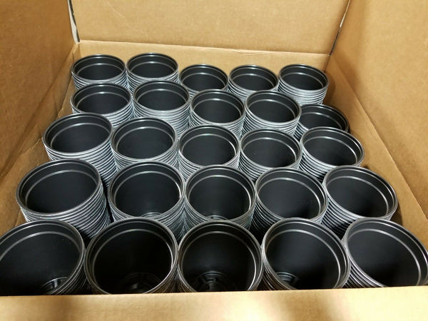 Box of 1625 Summit Plastic, 5" Janorpot, White, Starter Plant Pot, SKBAWA-000