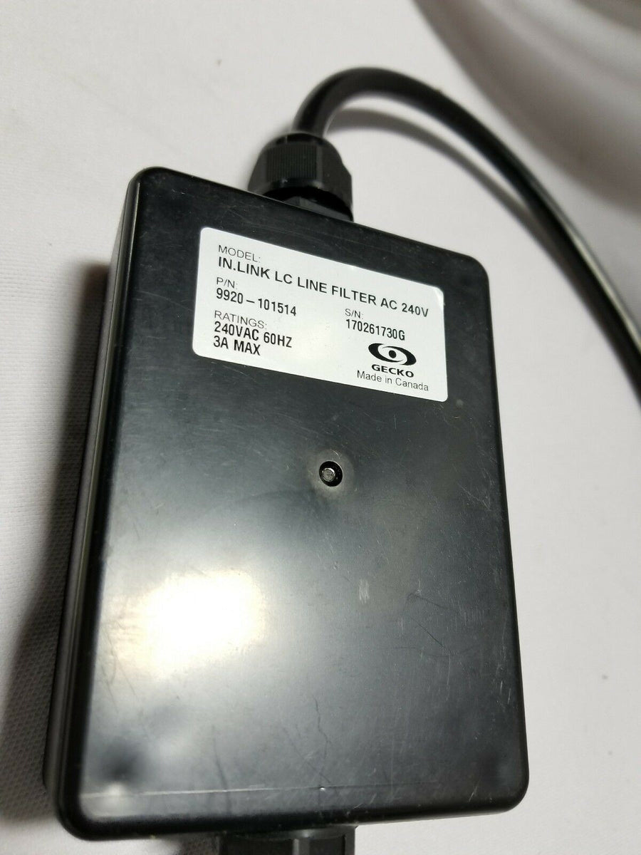 Gecko Hydropool In.Link LC Line Filter A.C. 240V, 9920-101514, SKBAWA ...