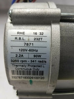 Riello Oil Burner Motor 232T RBL, RHE 16 32, 120v-60Hz, 3250rpm, SKBAWA-c004 ,5