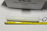 2,500pcs Tri Pac, White Plastic Disc Tags, 1" diameter, SKBAWA-s028