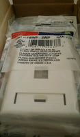 25pcs LEVITON CAT CTWWP-2WP, SAN772 2-Port QP Wall pate w id+screws, SKBAWA-B037