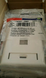25pcs LEVITON CAT CTWWP-2WP, SAN772 2-Port QP Wall pate w id+screws, SKBAWA-B037