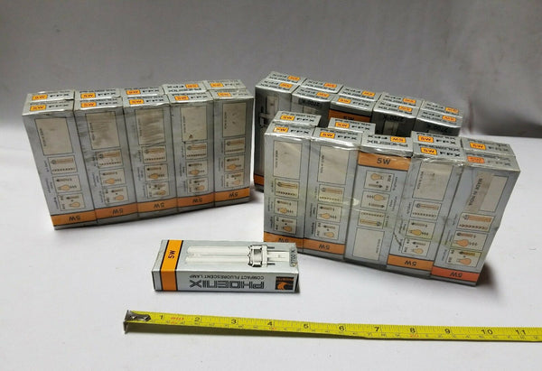 Lot of 30 Phoenix FPX 5W, Compact Fluorescent Lamp, SKBAWA-B034
