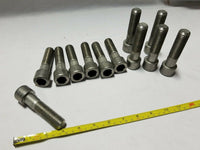 Lot of 12 DIN912, Stainless Steel M20×80 HEX head socket Caps screw, SKBAWA-B509