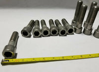 Lot of 12 DIN912, Stainless Steel M20×80 HEX head socket Caps screw, SKBAWA-B509