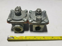 Lot of 2 Harper-Wyman 4742G0004B Whirlpool, 1/2 PSI, 10LP Gas Valve, SKBAWA-B034