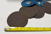 150pcs NORTON R228 METALITE SANDING DISC 3"x 80-X GRIT, 38185, SKBAWA-B044