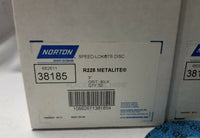 150pcs NORTON R228 METALITE SANDING DISC 3"x 80-X GRIT, 38185, SKBAWA-B044