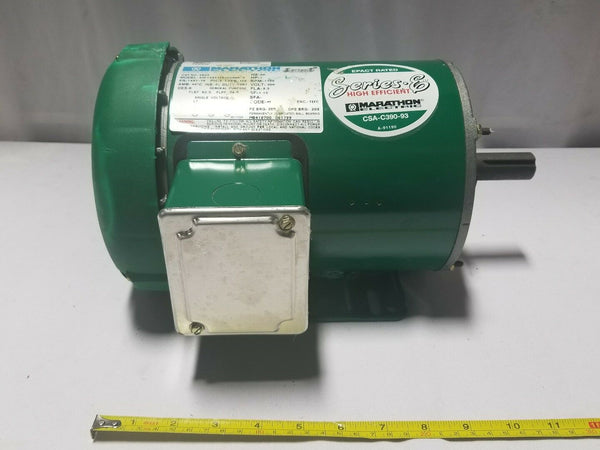 Marathon Electric Series-E Motor, E824, HP-1, RPM-1755, HZ-60, SKBAWA-C010