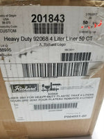 Box of 50 ECo-Dome Heavy Duty Paint Tray liner, 4 liter, 48hrs, SKBAWA-000