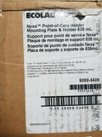Lot of 2 Ecolab, Nexa Point-of-care Holder and Mounting Plate,535mL, SKBAWA-b106